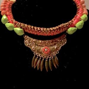 Beautiful colorful necklace